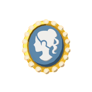Cameo brooch