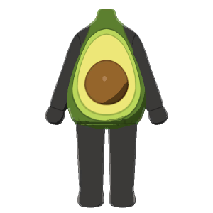 Avocado suit