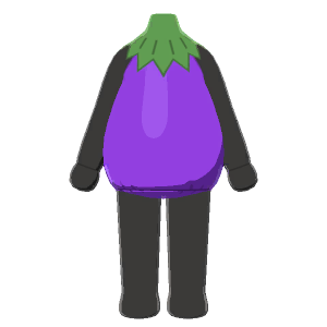 Eggplant suit