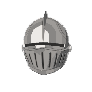 Knight helmet