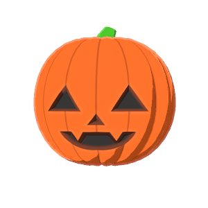 Jack-o'-lantern mask