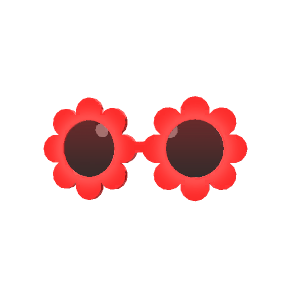 Flower sunglasses