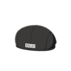 Backward beret