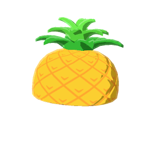 Pineapple hat