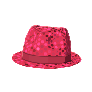Sequined hat
