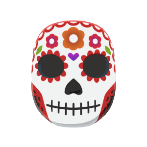 Sugar-skull mask