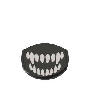 Printed-design face mask