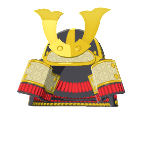 Samurai helmet
