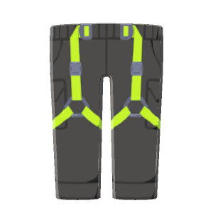 Sleek cyberpunk pants