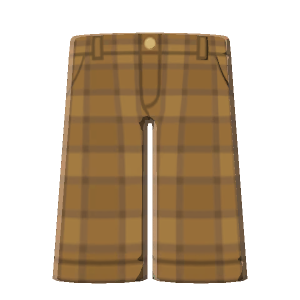 Checkered wide-leg pants