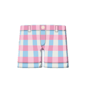 Checkered shorts