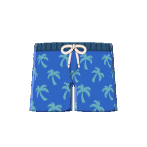 Palm-tree shorts
