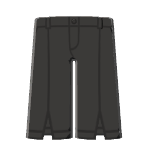Slit pants