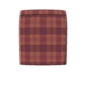 Checkered pencil skirt