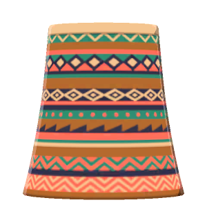 Geometric skirt