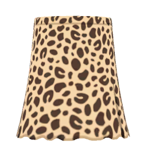Leopard-print maxi skirt