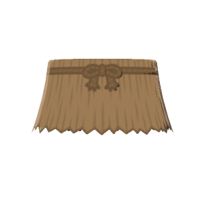 Straw skirt