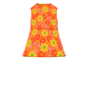 Retro floral dress