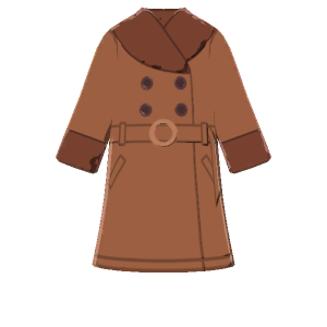 Faux-fur coat dress