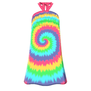 Tie-dye dress