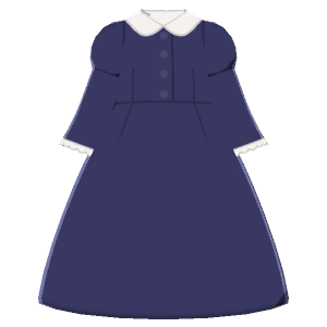 Old-fashioned dress