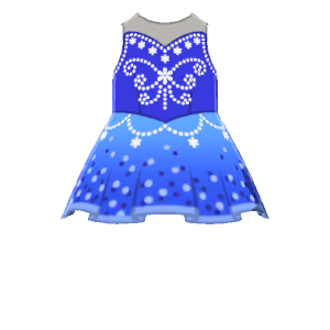Figure-skating dress