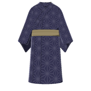 Hemp-leaf yukata
