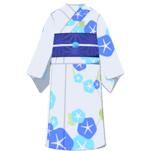 Morning-glory yukata
