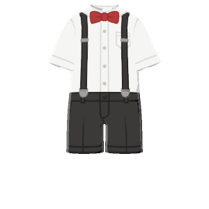 Formal suspenders getup