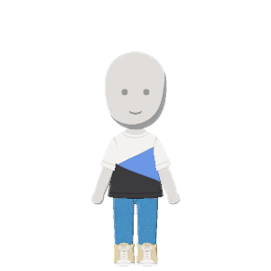 Color-blocked-tee outfit