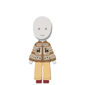 Cowichan-sweater outfit