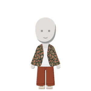 Paisley-jacket outfit