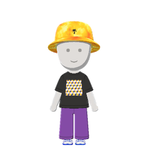 Geometric-print-tee outfit