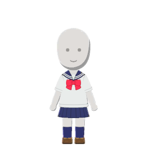 Summer sailor school uniform