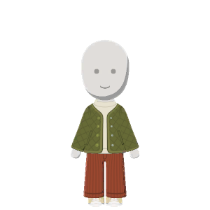 Quilted-jacket outfit