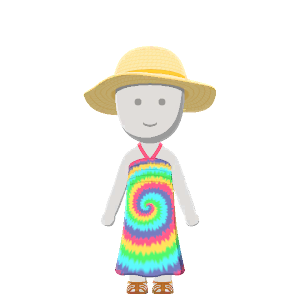 Beach-vacation outfit