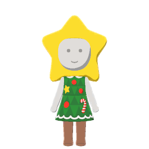 Holiday-tree costume