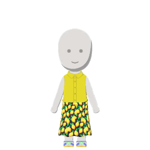 Refreshing lemon outfit