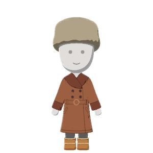 Faux-fur-coat-dress outfit