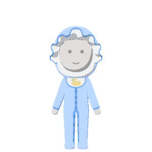 Baby-snapsuit outfit