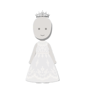 Wedding-dress outfit