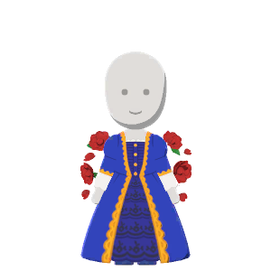 Aristocratic-dress costume