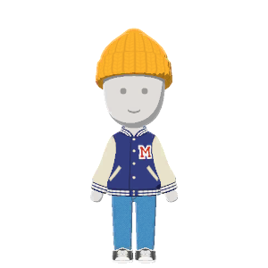 Varsity-jacket outfit