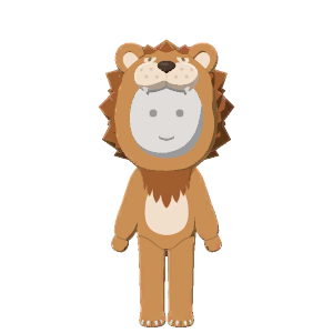 Lion costume