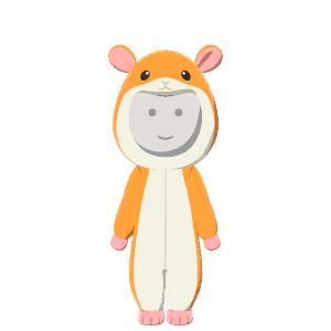 Hamster costume