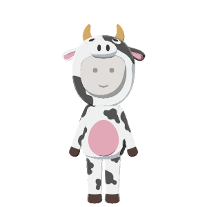 Cow costume