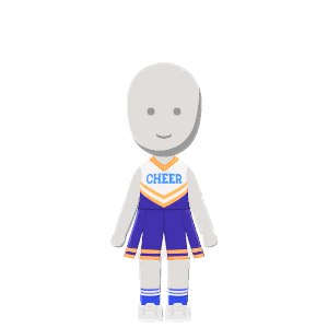 Cheerleader uniform