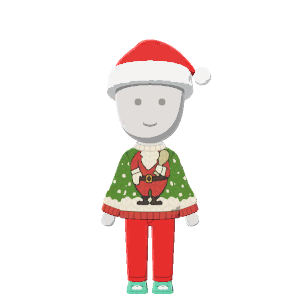 Holiday-party outfit