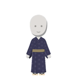Hemp-leaf-yukata outfit