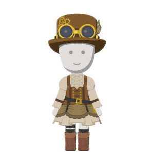 Steampunk-dress outfit